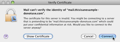 Cert is invalid