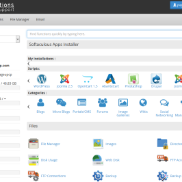 Upgraded Hosting Control Panel